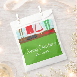 クリスマスサンタトインデア足 フェイバーバッグ