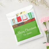 クリスマスサンタトインデア足 フェイバーバッグ (封をした状態)