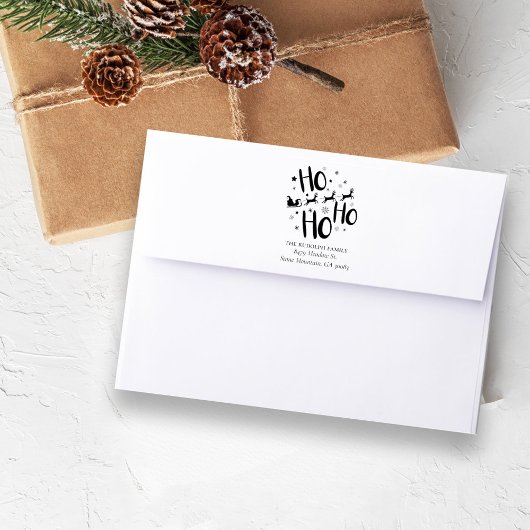 クリスマスサンタトナディースレー ラバースタンプ