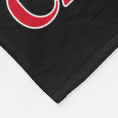 クリスマスサンタトランプおもしろいクリスマスPの家に フリースブランケット (角)