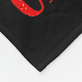 クリスマスサンタトランプおもしろいクリスマスPの家に フリースブランケット (角)