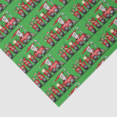 クリスマスサンタトレインホリデーティッシュペーパー 薄葉紙 (詳細)