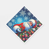 クリスマスサンタナプキン！ スタンダードランチョンナプキン (角)