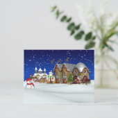 クリスマスサンタノースポールシーナリーポストカード シーズンポストカード (スタンド正面)