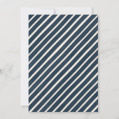 クリスマスサンタノースポールトレイン誕生日パーティー 招待状 (裏面)