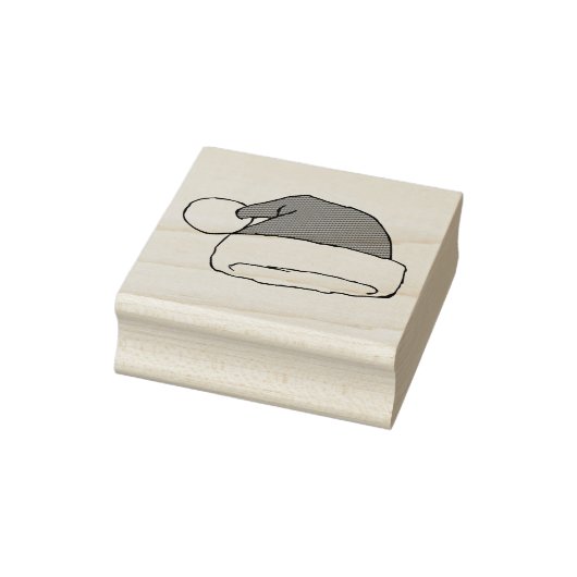 クリスマスサンタハットスケッチクリスマスハットスケッチ ラバースタンプ (スタンプ)