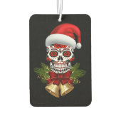 クリスマスサンタハットデイオブザデッドシュガースカル カーエアーフレッシュナー (裏面)