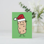 クリスマスサンタハットハッピーポテト シーズンポストカード (スタンド正面)