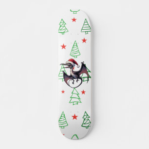 クリスマスサンタハプテロダクティル スケートボード