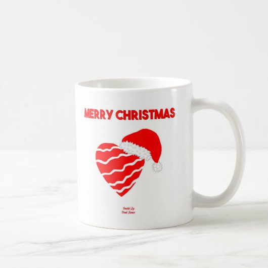 クリスマスサンタハートコーヒーマグ コーヒーマグカップ (右)