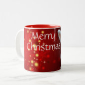 クリスマスサンタバニーマグ ツートーンマグカップ (正面左)