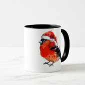 クリスマスサンタバードコーヒーマグ マグカップ (正面右)