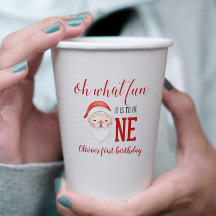 クリスマスサンタファースト誕生日