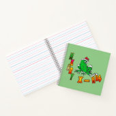 クリスマスサンタフロージメリークリスマスノート ノートブック (内部)