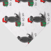 クリスマスサンタブラックラブラドールリトリエバーキュート 薄葉紙 (詳細)