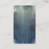 クリスマスサンタベビーおむつラッフルチケット エンクロージャーカード (裏面)