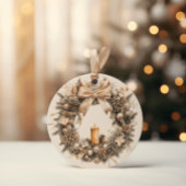 クリスマスサンタベビーウィンターレッドグリーンベビーシャワー フェイバータグ