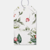 クリスマスサンタベビーシャワーギフトラベル ギフトタグ (裏面)