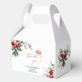 クリスマスサンタベビーシャワーコレクション フェイバーボックス (正面)