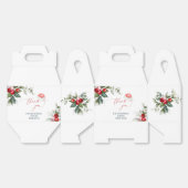 クリスマスサンタベビーシャワーコレクション フェイバーボックス (見開き)