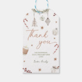 クリスマスサンタベビーシャワー ギフトタグ (正面)