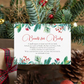 クリスマスサンタベビージェンダーニュートラルベビー本 エンクロージャーカード