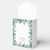 クリスマスサンタベビー男女中立ベビーシャワー フェイバーボックス (オープン)