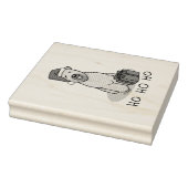 クリスマスサンタホイアテンテリア（ホイアテン1b2）かわいい ラバースタンプ (スタンプ)