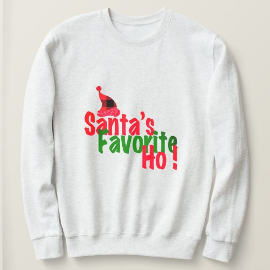 クリスマスサンタホユーモアおもしろい、クリスマスデザイン スウェットシャツ