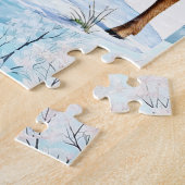 クリスマスサンタホリディシカ ジグソーパズル (側面)