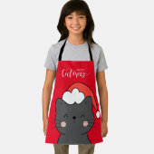 クリスマスサンタメリーネコ エプロン (インサイチュ)