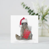 クリスマスサンタラクーン盗賊 招待状 (スタンド正面)