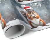 クリスマスサンタリスとピネコン ラッピングペーパー (ロールコーナー)