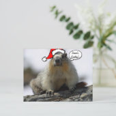 クリスマスサンタリスのはがき シーズンポストカード (スタンド正面)