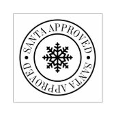 クリスマスサンタ承認のギフト配信 ラバースタンプ (インプリント)