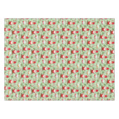 クリスマスサンタ格言デザイン テーブルクロス (正面(横))