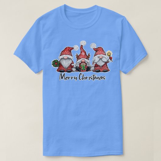 クリスマスサンタ格言PNG メリー Tシャツ (デザイン正面)