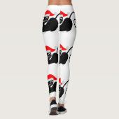 クリスマスサンタ猫レギンス レギンス (裏面)