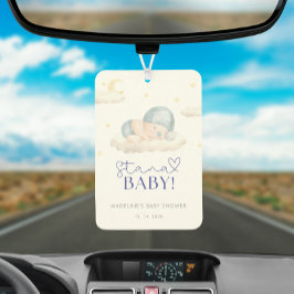 クリスマスサンタ男の赤ちゃんシャワー カーエアーフレッシュナー