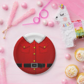 クリスマスサンタ紙プレートフェスティバルパーティープレート ペーパープレート (パーティー)