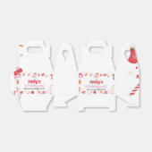 クリスマスサンタ誕生日パーティーのお願い箱 フェイバーボックス (折り畳みなし)