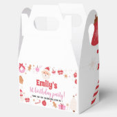 クリスマスサンタ誕生日パーティーのお願い箱 フェイバーボックス (オープン)