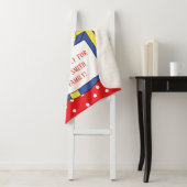 「クリスマスサンタ」をパーソナライズ毛布/中 シェルパブランケット (インサイチュ)