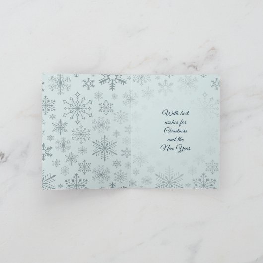 クリスマスサンタ カード (内部)