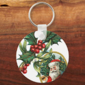 クリスマスサンタ キーホルダー (正面)
