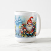 クリスマスサンタ コーヒーマグカップ (正面右)