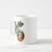 クリスマスサンタ コーヒーマグカップ (正面左)