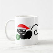 クリスマスサンタ コーヒーマグカップ (左)