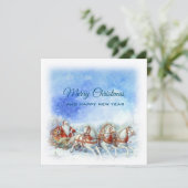 クリスマスサンタ シーズンカード (スタンド正面)