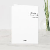 クリスマスサンタ シーズンカード (裏面)